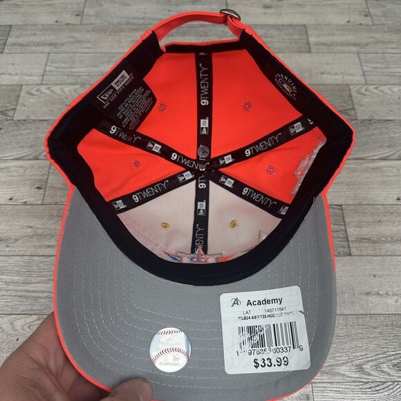 New Era Houston Astros 2024 All Star Game 9TWENTY Orange Cream Adjustable Hat - Picture 5 of 5
